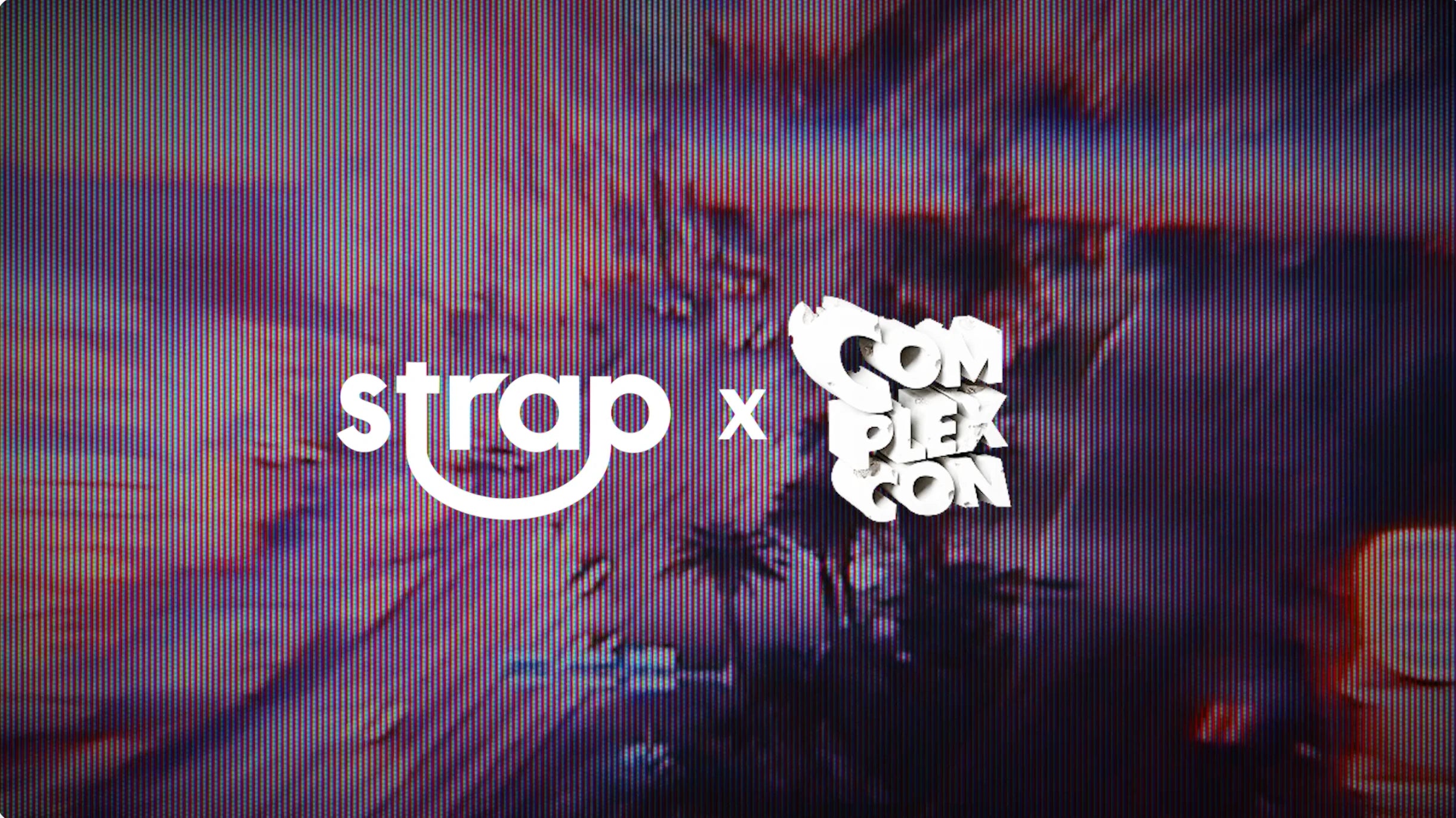 Strap x ComplexCon: A custom purple camera at the show